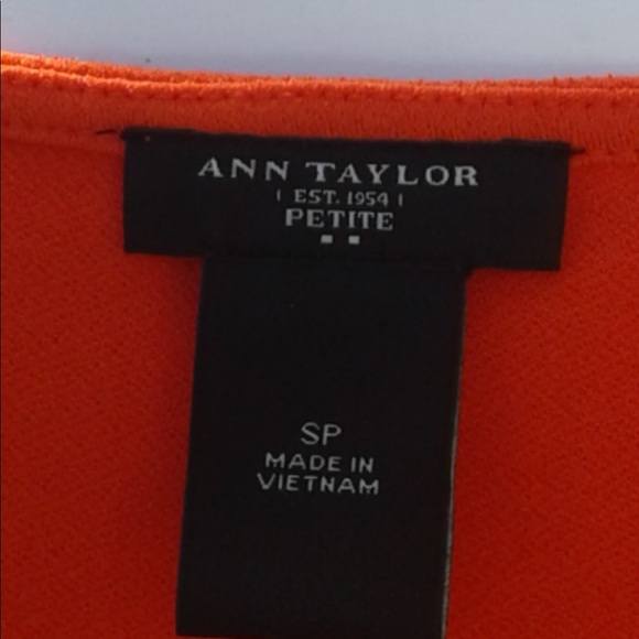 Ann Taylor business work dress gold belt sz S - Picture 4 of 4